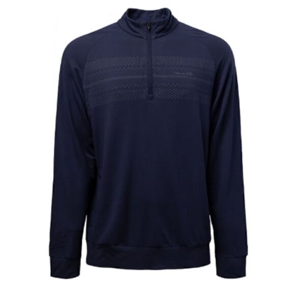 Travis Mathew Men's Blue Gulf Shores 1/4 Zip Golf Pullover
Size M - Picture 1 of 7